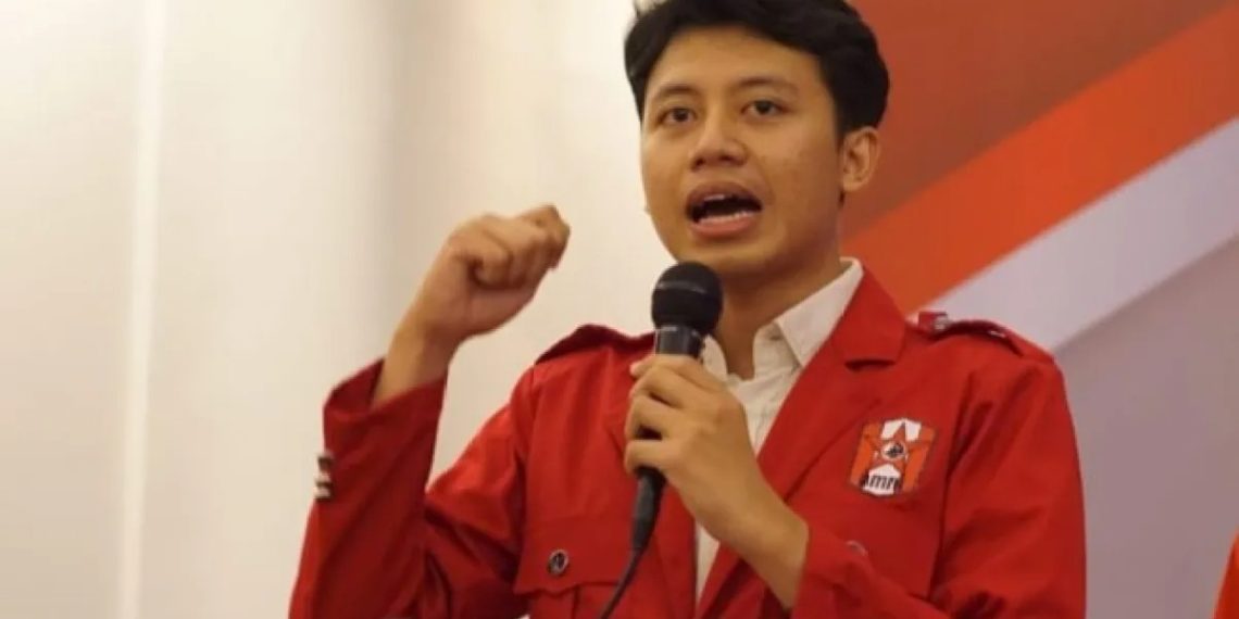 Ketua Umum GMNI, Muhammad Risyad Fahlevi