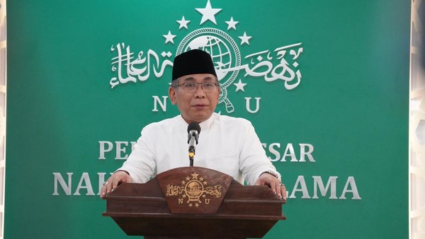 Ketua Umum PBNU KH. Yahya Cholil Staquf