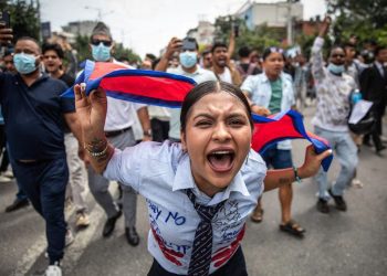 Massa Aksi Demonstrasi di Nepal yang dipenuhi Gen Z