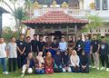 Muhlis Ali bersama kader HMI di Grha Yakusa Malang.
