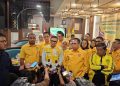 Badan Saksi Nasional Partai Golkar (BSNPG) resmi mengukuhkan kepengurusan periode 2024-2029 pada acara yang berlangsung hikmat dan sederhana di Resto Pangeran Mudo, Jakarta Pusat, Rabu (10/9)