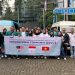 Kegiatan Pengabdian kepada Masyarakat (PKM) Internasional oleh Perbanas Institute Jakarta, di Gunung Padang, Cianjur, Jawa Barat, Kamis (18/9/2025).