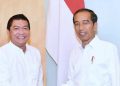 Silfester Matutina dan Jokowi. Sumber foto : TEMPO