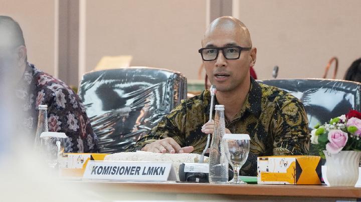 Ketua LMKN Hak Terkait, Marcell Kirana H. Siahaan,
