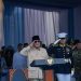 Prabowo Subianto—menyaksikan langsung demo laut dan sailing pass dalam acara Presidential Inspection dari atas KRI dr. Radjiman Wedyodiningrat (RJW-992).