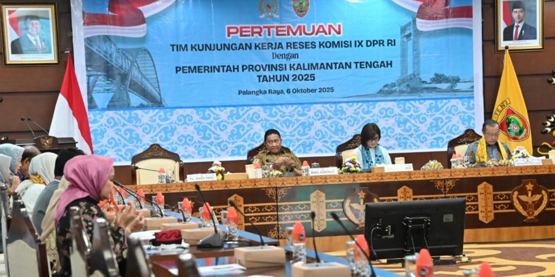 Kunjungan kerja reses Komisi IX DPR RI ke Provinsi Kalimantan Tengah (Kalteng)