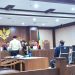 Sidang gugatan pemutusan hubungan kerja (PHK) sepihak dua karyawan PT Sindonews Portal Indonesia (SPI) MNC Group, Sabir dan Muhibudin Kamali, di Pengadilan Negeri Jakarta Pusat, Kamis (2/10/2025).
