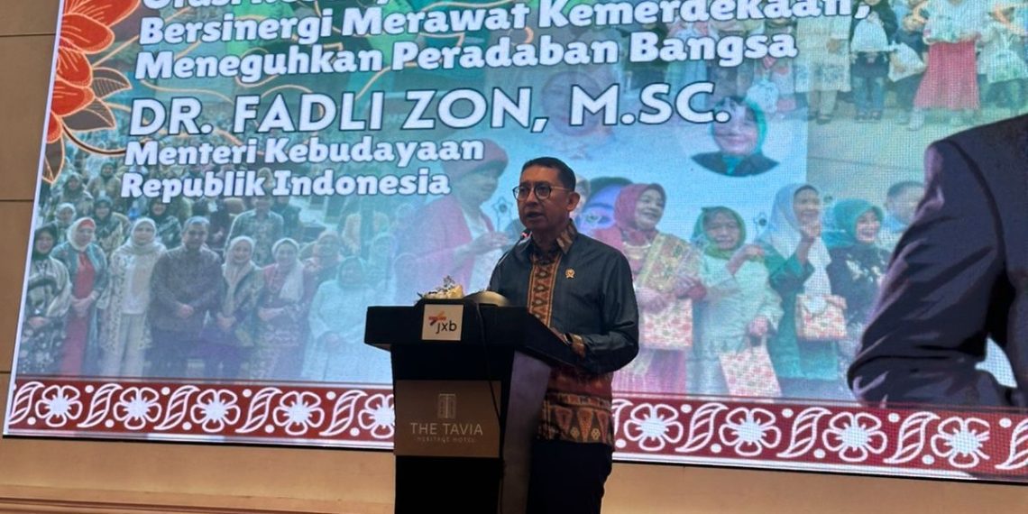 Menteri Kebudayaan Fadli Zon