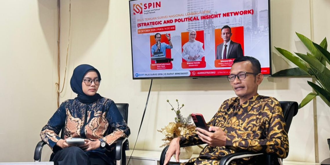Direktur Eksekutif Strategic and Political Insight Network (SPIN) Mawardin Sidik