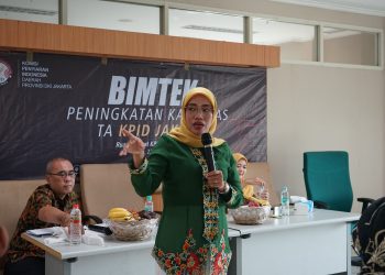 Ketua Komisi Penyiaran Indonesia Daerah (KPID) DKI Jakarta, Rizky Wahyuni,