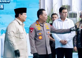 Presiden Prabowo, Kapolri Listo Sigit dan Kepala BPOM Dr Taruna Ikrar