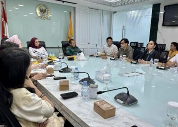 Audiensi VISI yang dipimpin Armand Maulana ke Fraksi Partai Golkar