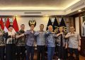 Menteri Hukum Supratman Andi Agtas dalam pertemuan bersama ASIRI, Selasa (4/11/2025).
