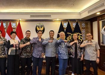 Menteri Hukum Supratman Andi Agtas dalam pertemuan bersama ASIRI, Selasa (4/11/2025).