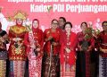 Megawati Sukarnoputri (ketiga dari kanan)