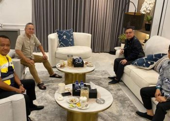 Pertemuan pimpinan partai koalisi Prabowo.