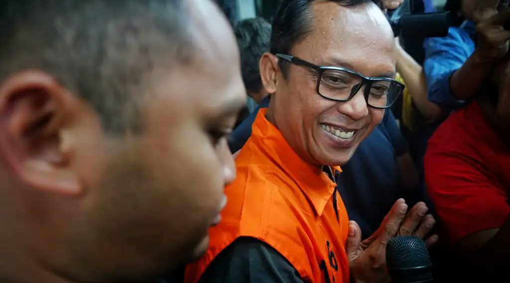 Salah satu Kepala Daerah yang tersangkut kasus korupsi