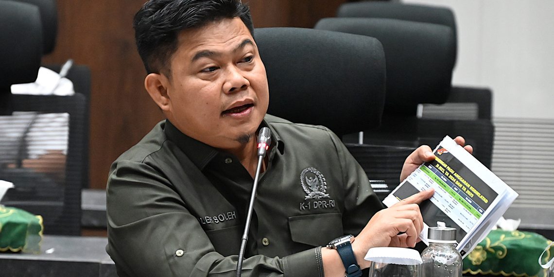Anggota Komisi I DPR RI, Oleh Soleh.
