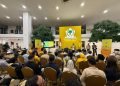 Diskusi Buku "Golkar : Sejarah yang Hilang : Pemikiran dan Dinamika" di Sekretariat DPP Partai Golkar Jakarta pada Senin (08/12).