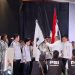 Pelantikan pengurus DPW PSI oleh Ketua Harian DPP PSI Ahmad Ali mewakili Ketua Umum PSI Kaesang Pangarep di Hotel Grand Sahid Jaya, Minggu, (14/12/2025).