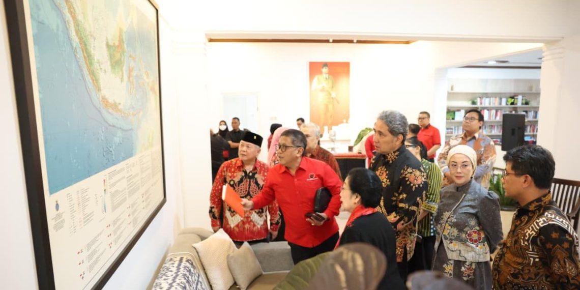 Megawati saat kunjungan ke Megawati Institute, Selasa (20/01/2026).