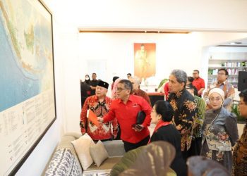 Megawati saat kunjungan ke Megawati Institute, Selasa (20/01/2026).