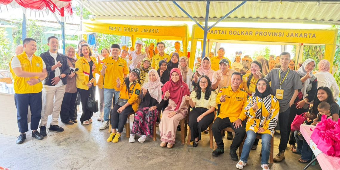 Kegiatan edukasi gizi sekaligus pemberian paket makan bergizi bagi balita, anak-anak, dan ibu hamil, yang digelar oleh AMPG DKI Jakarta pada Minggu, (25/01/2026),