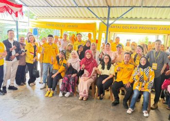 Kegiatan edukasi gizi sekaligus pemberian paket makan bergizi bagi balita, anak-anak, dan ibu hamil, yang digelar oleh AMPG DKI Jakarta pada Minggu, (25/01/2026),