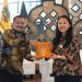 Bendahara Fraksi Partai Golkar, Puteri Komarudin, dan Ketua FOSTA Fraksi Partai Golkar DPR RI, Nur Wahyu Satrio