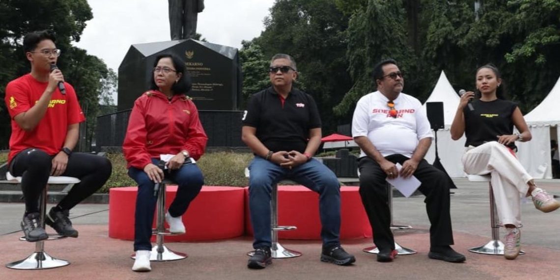 PDIP menggelar acara olah raga lari bertajuk Soekarno Run yang akan diselenggarakan 15 Februari 2026. (Foto: Tim DPP PDIP).