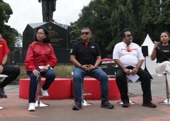 PDIP menggelar acara olah raga lari bertajuk Soekarno Run yang akan diselenggarakan 15 Februari 2026. (Foto: Tim DPP PDIP).