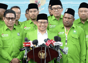 Muhaimin Iskandar bersama jajaran pengurus PKB.