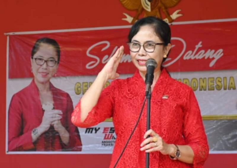 Ketua DPP Partai Demokrasi Indonesia Perjuangan (PDIP), MY Esti Wijayati.