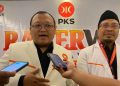 Sekjen PKS, Muhammad Kholid (Kiri)