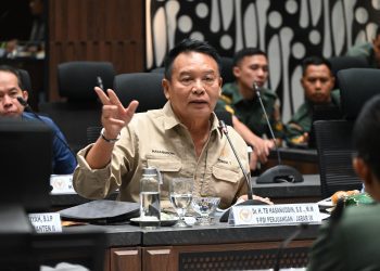 Anggota Komisi I DPR RI dari Fraksi PDI Perjuangan, TB Hasanuddin,