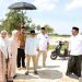 Menteri Koordinator Bidang Pemberdayaan Masyarakat, Abdul Muhaimin Iskandar, saat berkunjung ke Universitas Sunan Gresik.