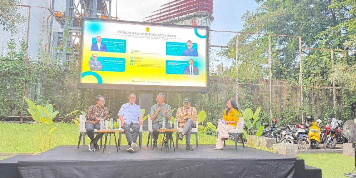 Focus Group Discussion (FGD) yang digelar AMPG DKI Jakarta di Kantor DPD Partai Golkar DKI Jakarta, Jumat (24/4/2026).